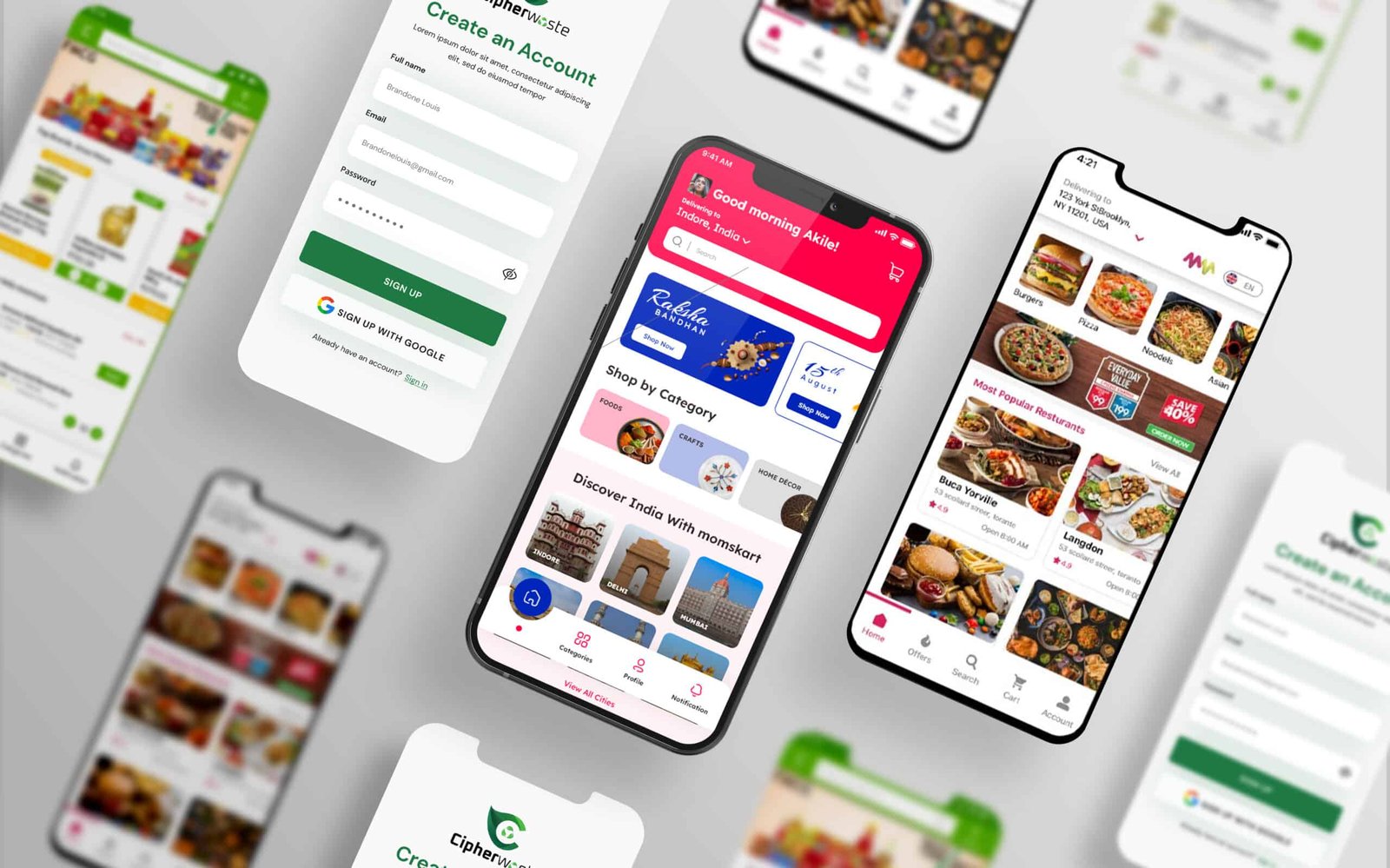 Application banner